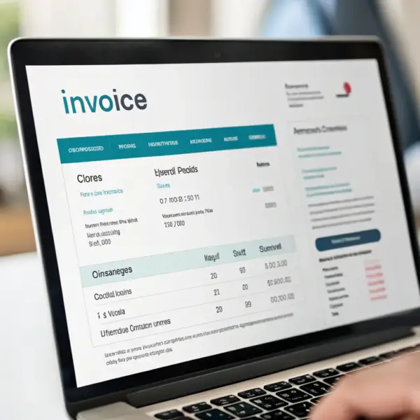 Invoice Template - EasyFinance